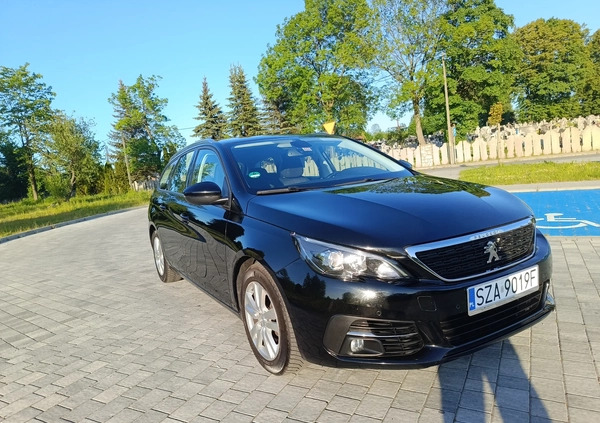 Peugeot 308 cena 49499 przebieg: 150000, rok produkcji 2019 z Głuszyca małe 781